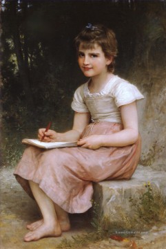 William Adolphe Bouguereau Werke - Une Berufung 1896 Realismus William Adolphe Bouguereau